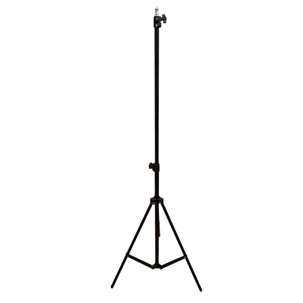 ITOTIN Heavy Duty Adjustable Spring Cushioned Metal Photography Tripod Stand